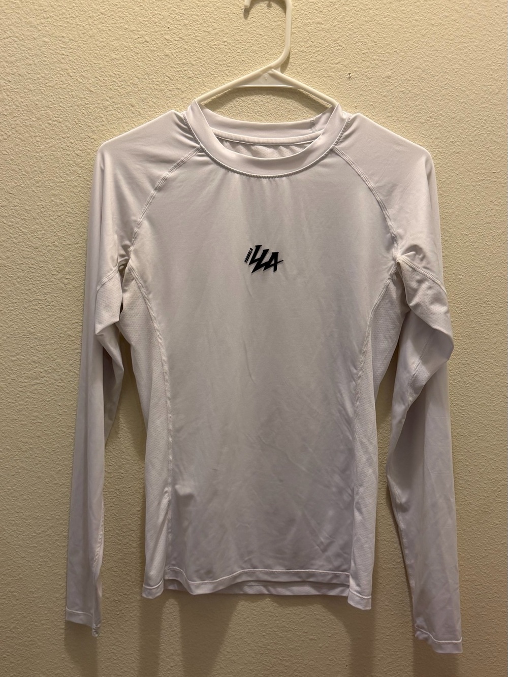 YoungLA White Long Sleeve Compression Top